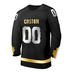 Camiseta de Hockey sobre Hielo Totalmente Personalizable con Nombre, Número, Logotipo, Tejido de Malla de Alta Resistencia y Sublimación de Color Duradera - Product Image 5