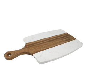 Tabla de cortar verduras Tabla de cortar de madera redondeada de calidad superior Accesorios de cocina de estilo simple Tabla de cortar de madera - Product Image 2