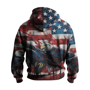 เสื้อสเวตเตอร์มีฮู้ดลายธงสำหรับผู้ชาย, เสื้อสเวตเชิ้ตมีฮู้ดทรงหลวมแนวสตรีทเสื้อ Y2k พิมพ์ลายกราฟิกสำหรับผู้ชายเนื้อผ้าที่มีน้ำหนักเบา - Product Image 6