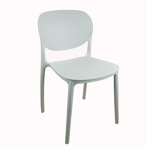 Vente en gros de chaises en plastique multicolores au design moderne, haute qualité, protection des pieds durable et anti-bruit, empilables pour la maison et le bureau - Product Image 4