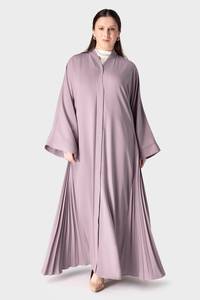 เสื้อคลุมถักสไตล์อาหรับ2025ผู้ใหญ่เสื้อคลุมกิโมโนอาบายาเปิดใหม่สีทึบหรูหรา - Product Image 2