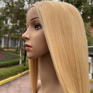 613 HD upart perruque blonde 100% femmes vietnamiennes cheveux longue durée simple dessiné double tissage NON REMY Cloudyhaircollection - Product Image 5