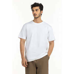 เสื้อยืด Relax Fit ผ้าฝ้าย 100% เนื้อเจอร์ซีย์อัดแน่น ระบายอากาศได้ดี ไม่ยับ มีทั้งแบบเรียบและลายโลโก้ ไซส์ MN-TS-WS25-004 - Product Image 5