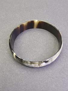 PULSERAS Cuerno de búfalo natural Puños, brazaletes y pulseras hechos de cuerno de búfalo real, disponible en una variedad de - Product Image 2