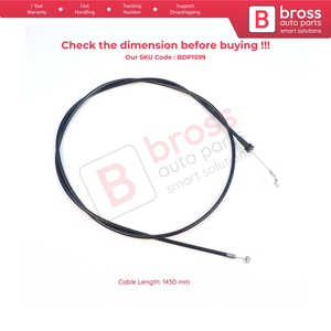 Boîte de rangement BDP1599, boîte à outils, ouvre-volet, câble de verrouillage pour camion Axor Actros 9408900191, pièces automobiles Bross, fabriqué en Turquie - Product Image 6