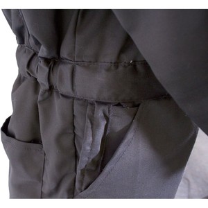 ชุดคลุมผ้าคอตตอนโพลีคอตตอนน้ำหนักเบาสำหรับงานเชื่อมชุดคลุมเต็มตัวผ้าคอตตอนสะท้อนแสงกันน้ำ HPPE - Product Image 4