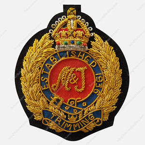 ป้ายปักเย็บด้วยมือ M & J ออกแบบมา1936ตกแต่ง - Product Image 1