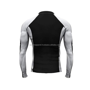 Nardon Apparel Custom Men Rash Guards Alta calidad BJJ MMA Men Rashguard Protección solar Secado rápido Surf Natación Rash Vest - Product Image 6
