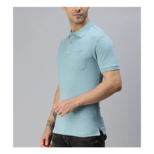 Polo de manga corta con logotipo personalizado para hombre, ropa informal con estampado, moda urbana, verano, venta al por mayor - Product Image 3