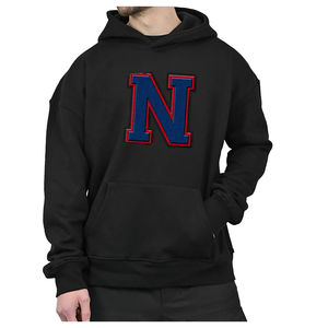 Sudaderas con capucha de chenilla bordadas de moda Básicos de mezcla de algodón suave de gama alta en invierno con logotipo y precio personalizados - Product Image 5