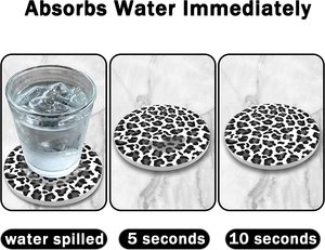 Most Trending Elegant Four-Piece Resin Wood <b>Coasters</b> Set Stylish Square Shape Coffee Placemats <b>for</b> Home Kitchen Stylish Ceramic - Product Image 4