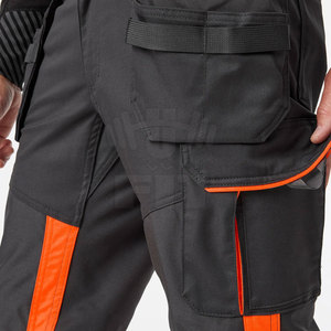 Pantalon de travail de sécurité d'hiver de haute qualité Long Cargo Polyester Pantalon de sport Imperméable Caractéristique Vêtements de sécurité réfléchissants - Product Image 4