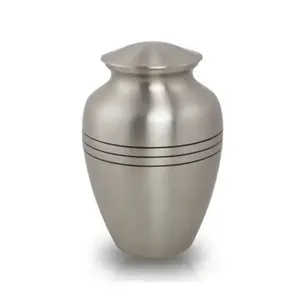 Urnes métalliques classiques pour la décoration intérieure avec une construction solide et une finition élégante, adaptées aux salons et aux pièces - Product Image 3