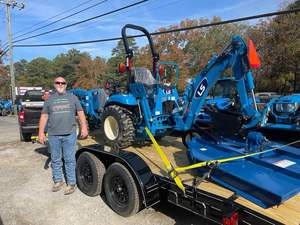 2-Stroke LS <b>Lawn</b> <b>Mower</b> Tractor with Front Loader Backhoe for USA/Europe Riding <b>Lawn</b> <b>Mower</b> and Backhoe for Sale - Product Image 6