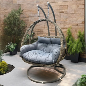 Silla Colgante <span class=keywords><strong>de</strong></span> Mimbre y Ratán <span class=keywords><strong>para</strong></span> Jardín, Patio, Balcón, en Oferta, Venta <span class=keywords><strong>de</strong></span> Fábrica - Product Image 2