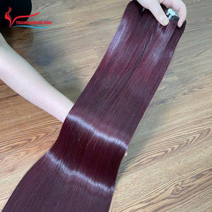 Extensiones de Cabello Humano Vietnamita Más Vendidas, la Mejor Calidad, Liso, Doble Trama a Máquina, Sin Enredos - Product Image 3