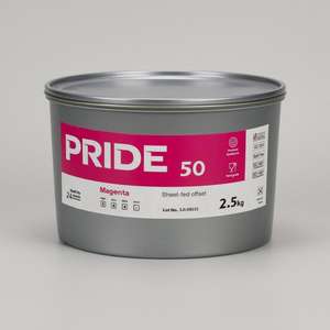Pride 50 Eco-Friendly Sheet-Fed Offset <b>Ink</b> Cyan 1kg, 2.5kg - Product Image 2