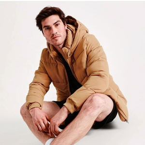 Veste matelassée pour hommes personnalisée en gros avec logo de saison d'hiver de style rue caractéristiques personnalisées - Product Image 6