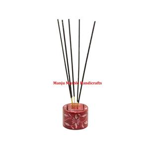 Quemador de incienso tallado de esteatita de diseño de calidad lujoso hermoso hecho a mano y soporte de palo para decoración del hogar propósito del artículo - Product Image 4