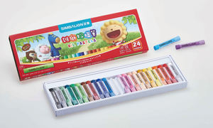 Simbalion OP24 Ensemble de pastels à l'huile de taille standard 24 couleurs - Qualité professionnelle pour étudiants Certifié EN 71-3 ASTM F966 Retour à l'école Art - Product Image 2