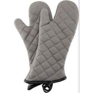 2024 coton four gant résistant à la chaleur four à micro-ondes mitaine cuisine cuisson épaissir Double gants à vendre - Product Image 1
