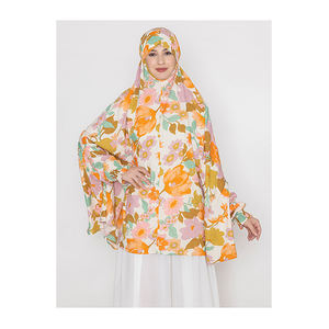 Robes musulmanes Namaz Makhna à imprimé floral de haute qualité à la mode pour la prière en plein air pour les femmes et les filles - Product Image 1