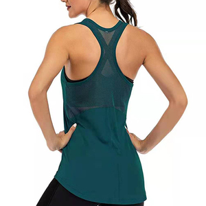 เสื้อกล้ามฟิตเนสสำหรับผู้หญิงเสื้อกล้ามออกกำลังกายขนาดใหญ่พิเศษสำหรับผู้หญิงเสื้อกล้ามออกกำลังกายเล่นกีฬาเล่นยิมโยคะฤดูร้อนออกแบบได้ตามต้องการ - Product Image 5