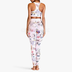 Ensemble de yoga pour femmes de quantité minimale de commande basse dernier style vente directe d'usine ensemble de yoga pour femmes ensemble de yoga de haute qualité - Product Image 6