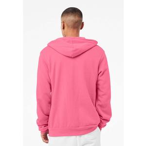 Bella toile nouveau Design de haute qualité 100% coton unisexe pleine fermeture éclair à capuche vent en gros Logo personnalisé imprimé sweats à capuche unis - Product Image 6