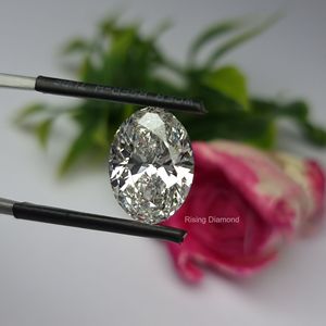 Lujo 2,50 Ct Oval Cut F VS Lab Grown Diamond IGI Certified CVD Fancy Diamond para la compra de joyas de compromiso de diseñador - Product Image 3