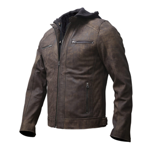 Chaqueta de cuero de moda de alta calidad para hombre recién llegada mejor diseño de invierno para hombre chaqueta de cuero de diseño personalizado para hombre - Product Image 3