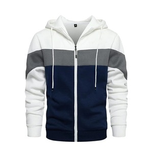 Vente en gros Sweats à capuche personnalisés avec fermeture éclair Hommes Femmes Sweat-shirt unisexe à fermeture éclair Veste streetwear décontractée Vêtements de sport Sweat à capuche de gymnastique - Product Image 5