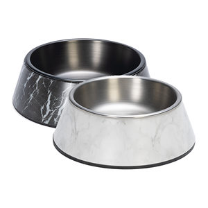 Comedero y Bebedero de Acero Inoxidable para Perros y Gatos, Tazón para Mascotas - Product Image 1