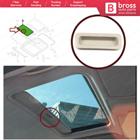 BSR629 couverture de toit ouvrant pare-soleil poignée d'inster gris clair 54137134542 pour E46 E39 envoyé de turquie Bross pièces automobiles