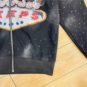 ชุดวอร์มพลอยเทียมสำหรับผู้ชายชุดวอร์มเล่นกีฬาชุดวิ่งจ๊อกกิ้ง - Product Image 5