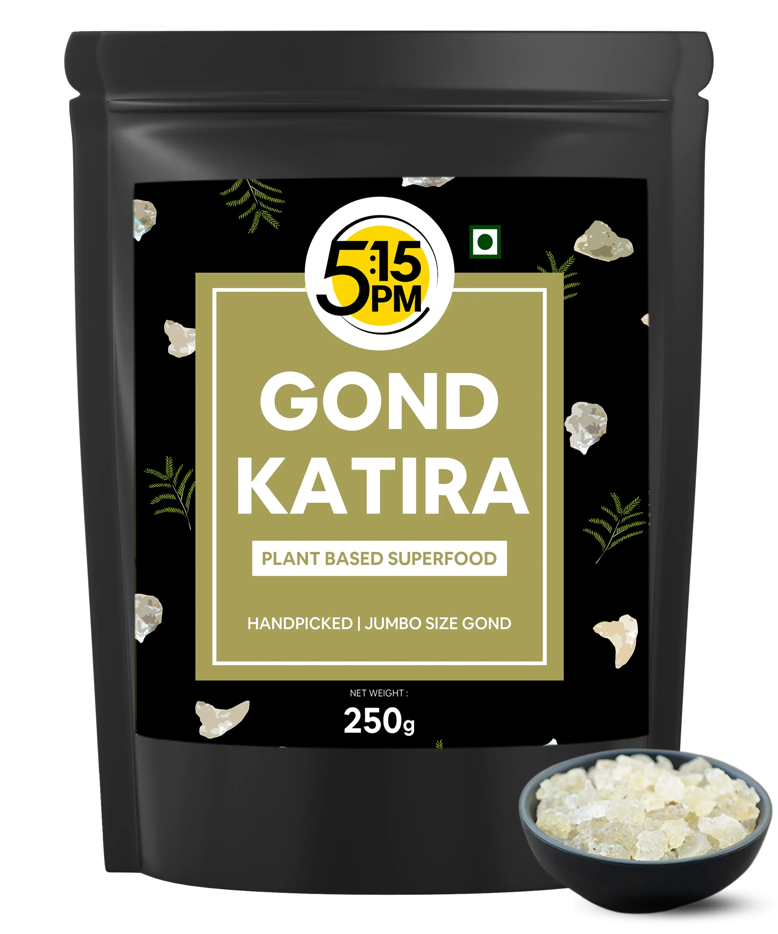 100% натуральная съедобная камедь Gond Katira 250 г, тракакантная камедь с высокими охлаждающими свойствами, травяная супер-еда