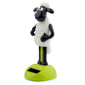 Figurine lumineuse solaire Shaun the Sheep qui bouge la tête - Product Image 6