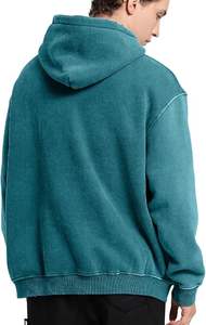 Sudaderas con capucha informales de invierno para hombre, 100% de algodón, ajuste regular, ropa de moda transpirable ecológica - Product Image 2