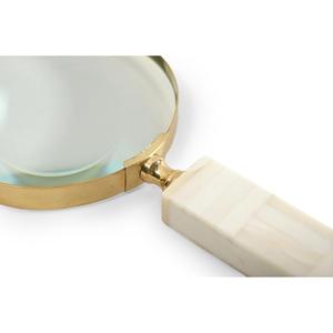Loupe nautique vintage en laiton avec poignée, prise en main facile, loupe unique pour la lecture et l'inspection - Product Image 3