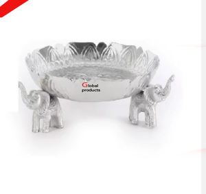 ชามเสิร์ฟผลไม้ทำจากเหล็กสแตนเลสสีทองสำหรับร้านอาหารของโรงแรมและบาร์ - Product Image 4