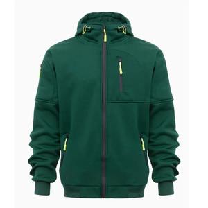 Fabricant personnalisé 450g coton lourd Vintage Sun Faded Ripped Winter Fleece Distressed Acid Washed Zip Hoodie for Men Digital - Product Image 5