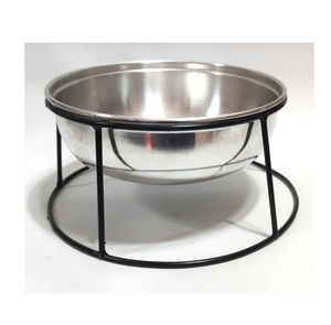 Bol pour chien en acier inoxydable pur Bol pour chien martelé de haute qualité pour bol de nourriture pour animaux de compagnie aux coûts les plus bas - Product Image 6