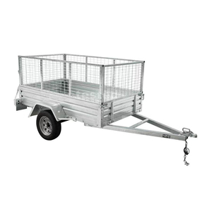 farm flatbed trailer heavy duty tow platform for tractor <b>field</b> cargo hauling durable utility <b>equipment</b> agricultural transport - Product Image 2