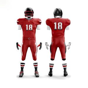 Uniformes de fútbol americano al mejor precio Venta caliente Ropa deportiva transpirable Precio barato con nombre de equipo - Product Image 4