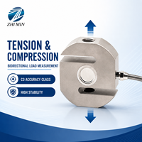 30kg~5t C3 IP67 S-Typ Wägezelle Zug-Druck-Kraftsensor für Trichterwaage, Materialprüfung und Drahtseilüberwachung
