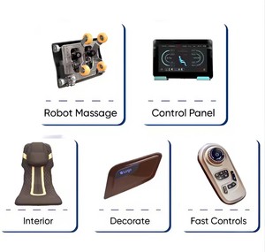 เก้าอี้นวด3D แบบไร้แรงโน้มถ่วงเก้าอี้สำนักงานนวดทั้งตัวเก้าอี้นวดสไตล์โมเดิร์นปรับแต่งผลิตในเวียดนาม - Product Image 6
