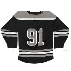 Maillot de hockey sur glace personnalisé pour hommes en gros - Respirant, séchage rapide, 100% polyester, design imprimé, entraînement, sublimation, équipe personnalisée - Product Image 2