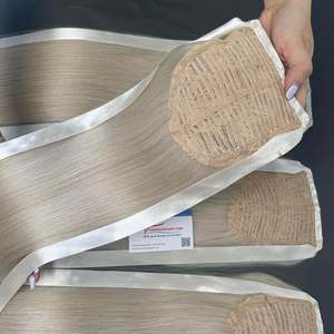 Article d'été chaud! Extensions de cheveux humains vietnamiens Remy naturels à prix d'usine faciles à appliquer queue de cheval à extrémité épaisse Double trame - Product Image 3