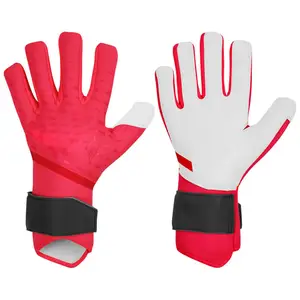 Guanti da portiere di calcio di alta qualità per articoli sportivi di qualità prezzo professionale in pelle guanti da portiere