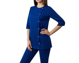 Tenues d'infirmières athlétiques personnalisées en usine, ensembles de blouses et pantalons de jogging en spandex pour hôpitaux et établissements médicaux - Product Image 4
